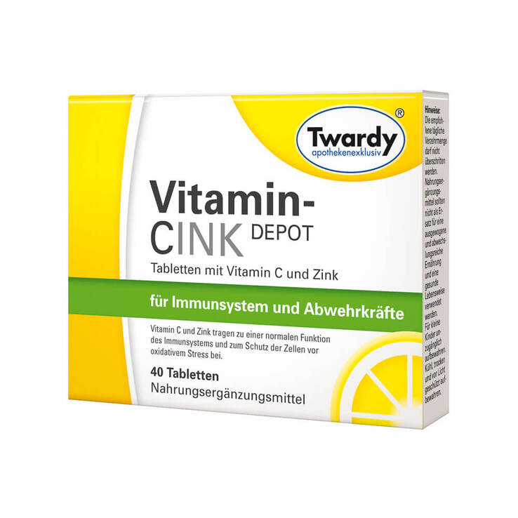 Vitamin Cink Depot Tabletten, 40 St