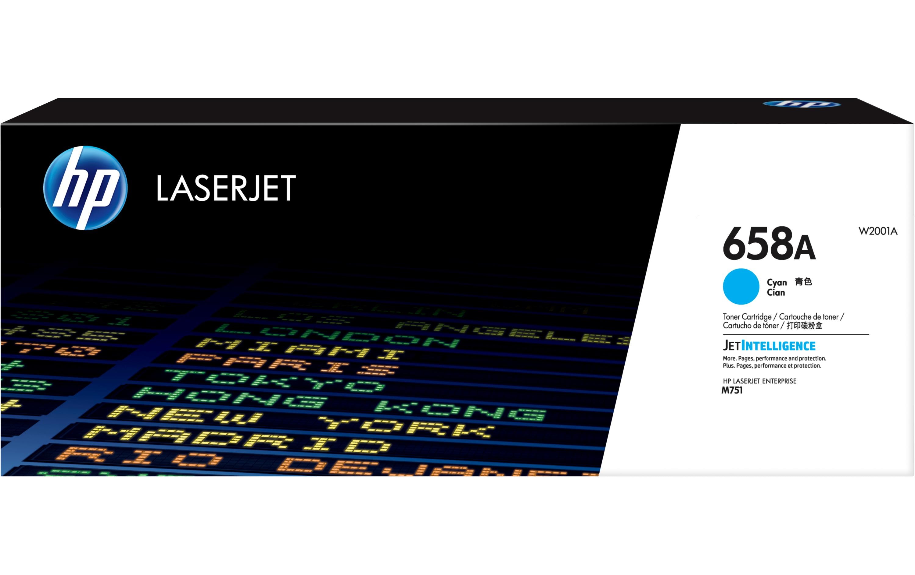 Toner Nr. 658A (W2001A) Cyan<br>Tonerkartusche