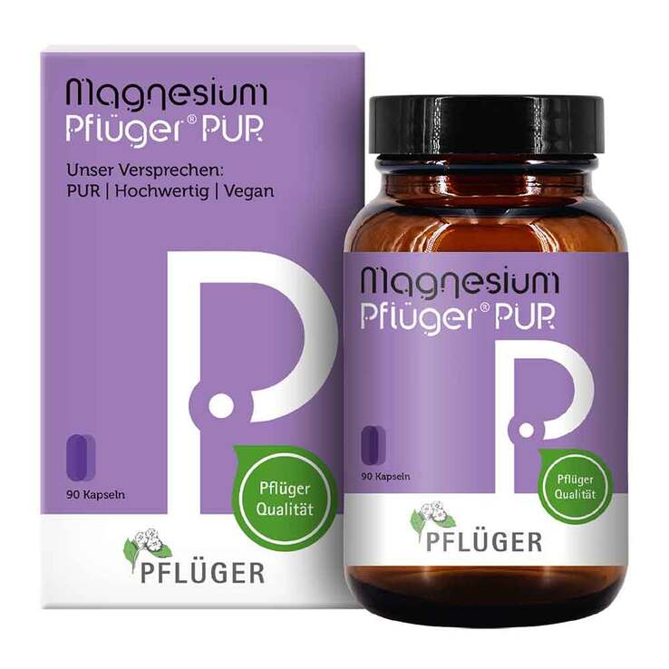 Magnesium Pflüger Pur 125 mg Kapseln, 90 St