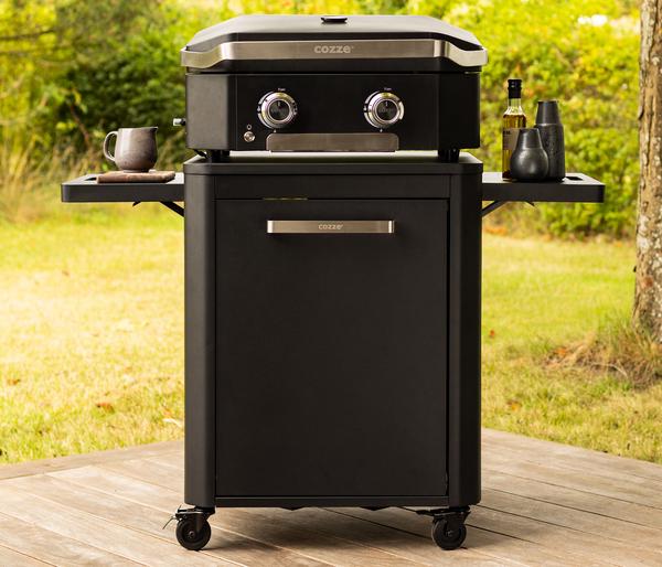 Cozze Outdoor-Küche Rolltisch für Gasgrill