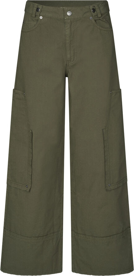 Oval Square Pete Pants Dark olive