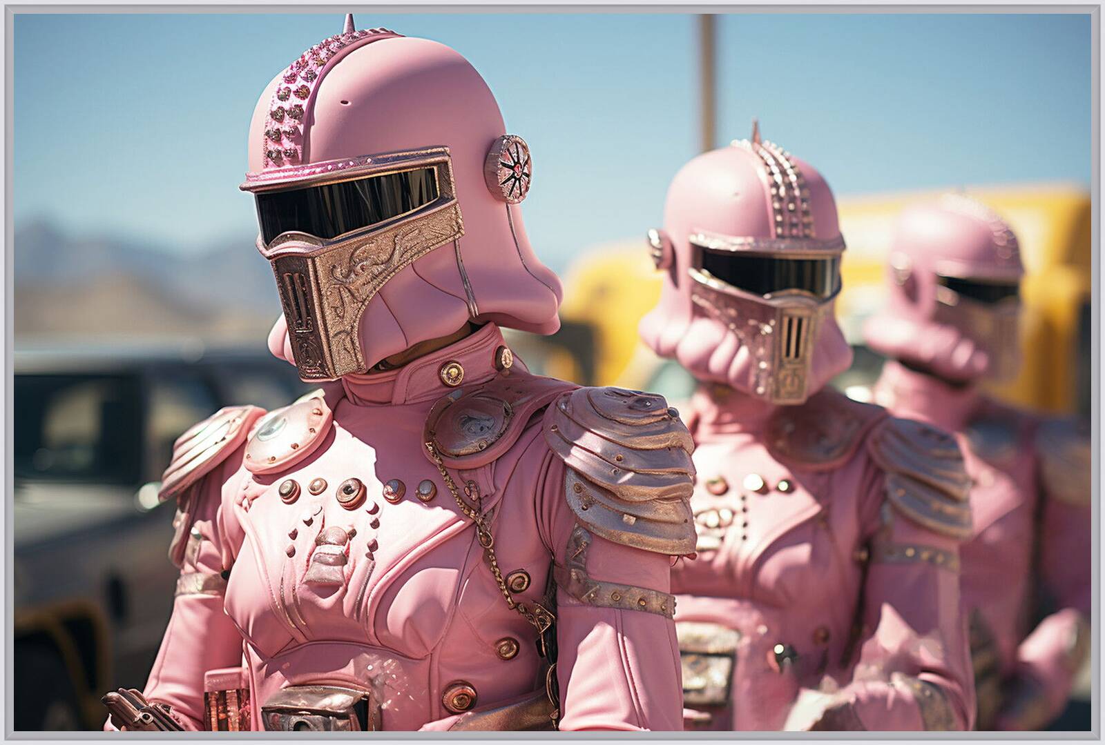 Guardians at the Gate by Steve Glashier - Limited Edition. Edition of: 150. Signed.
