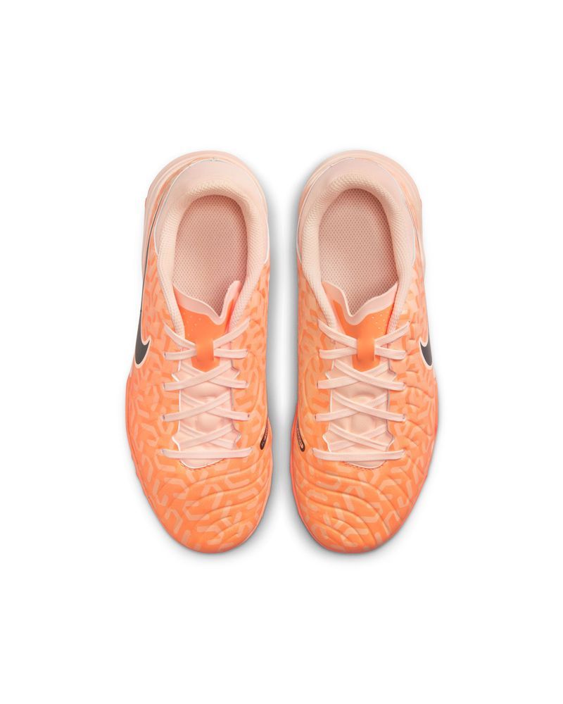 Chaussures de football Nike Legend 10 Academy TF Orange pour enfant