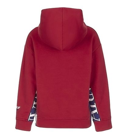Emporio Armani Kapuzenjacke - Rot m. Blau