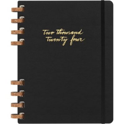 12M Spiral Planner Xl Black (Diary)