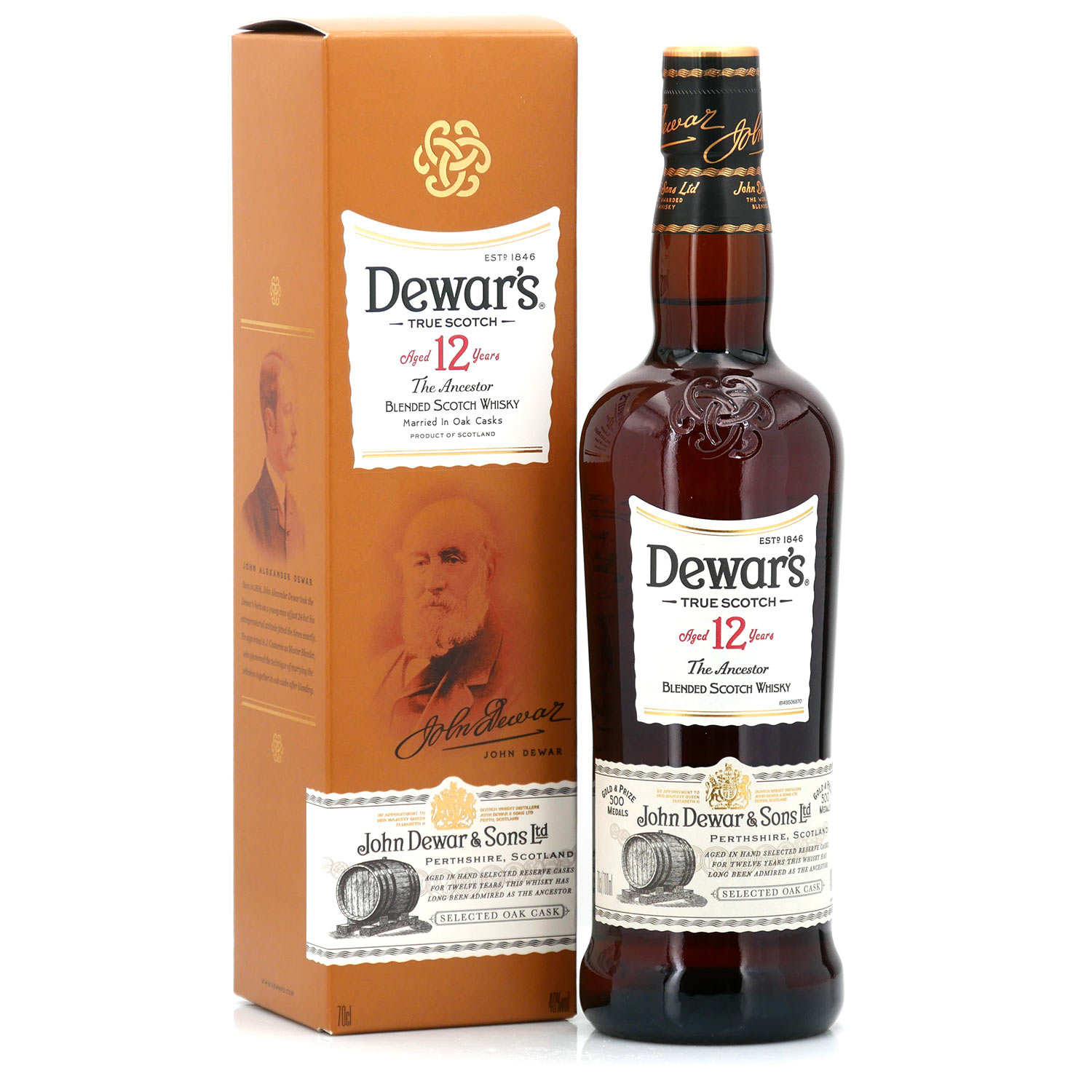 Whisky Dewar's 12 ans - 40%