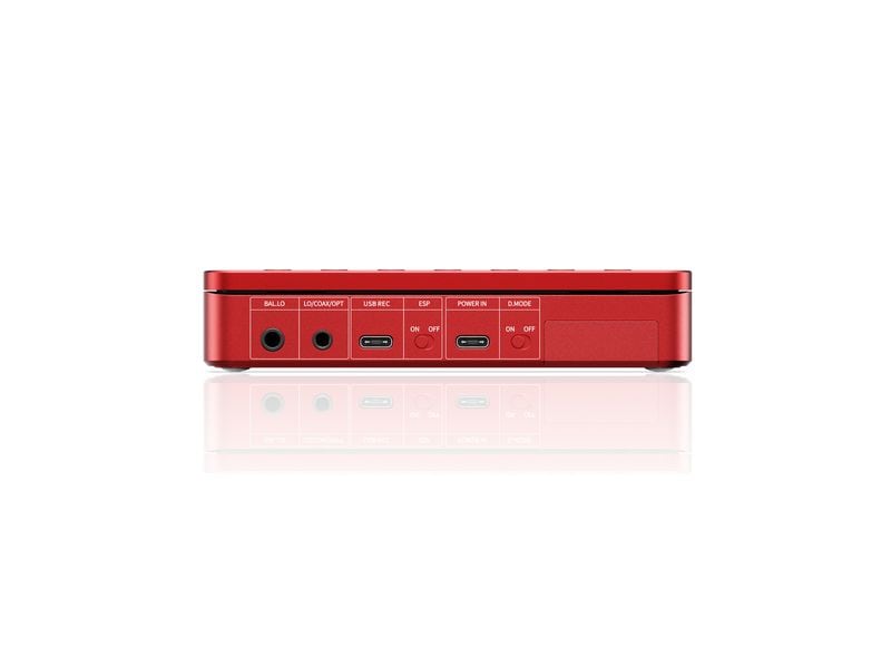 FiiO DM13 BT Portabler CD-Player mit Bluetooth Rot Tragbarer Stereo-CD-Player mit Bluetooth