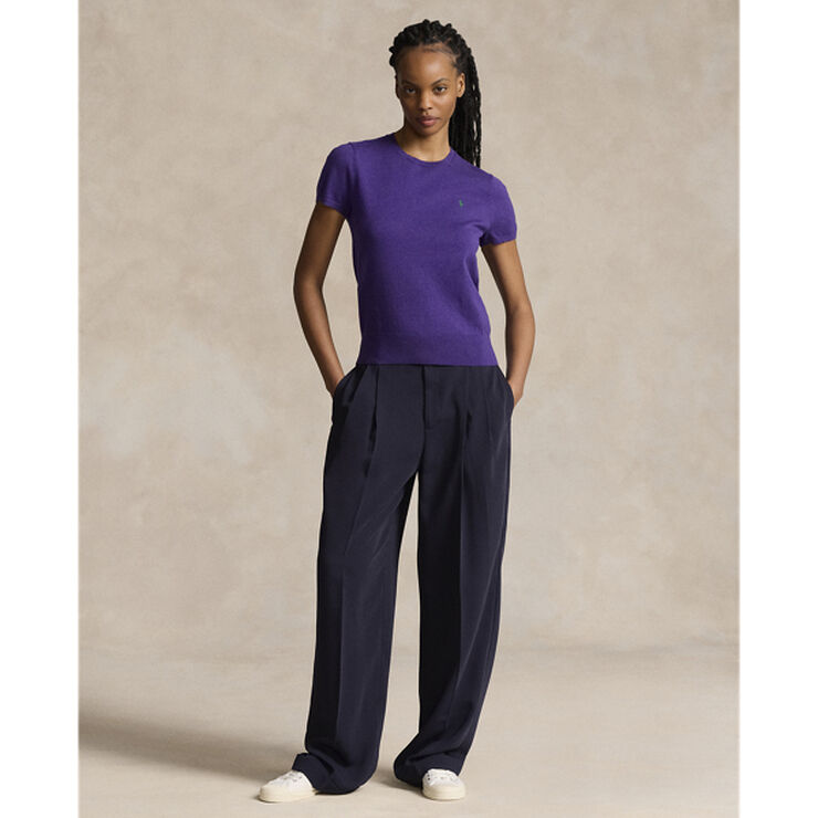 Polo Ralph Lauren 2/50 PIMA COTTON-SSL-PLO Morgan purple heather