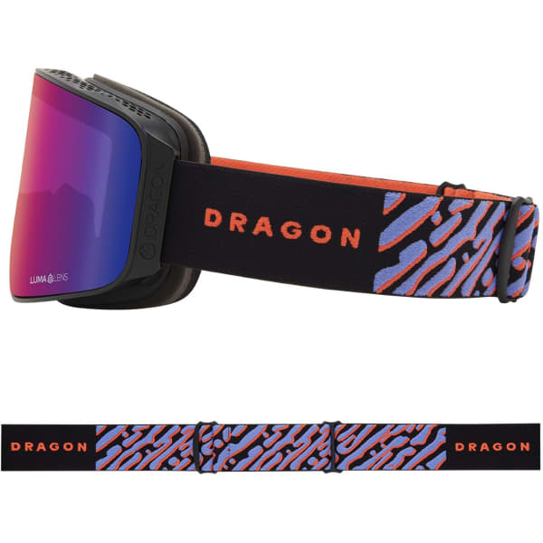 Masque de ski DRAGON NFX MAG OTG IR HEATWAVE/LLSOLACEIR+LLVIOLET