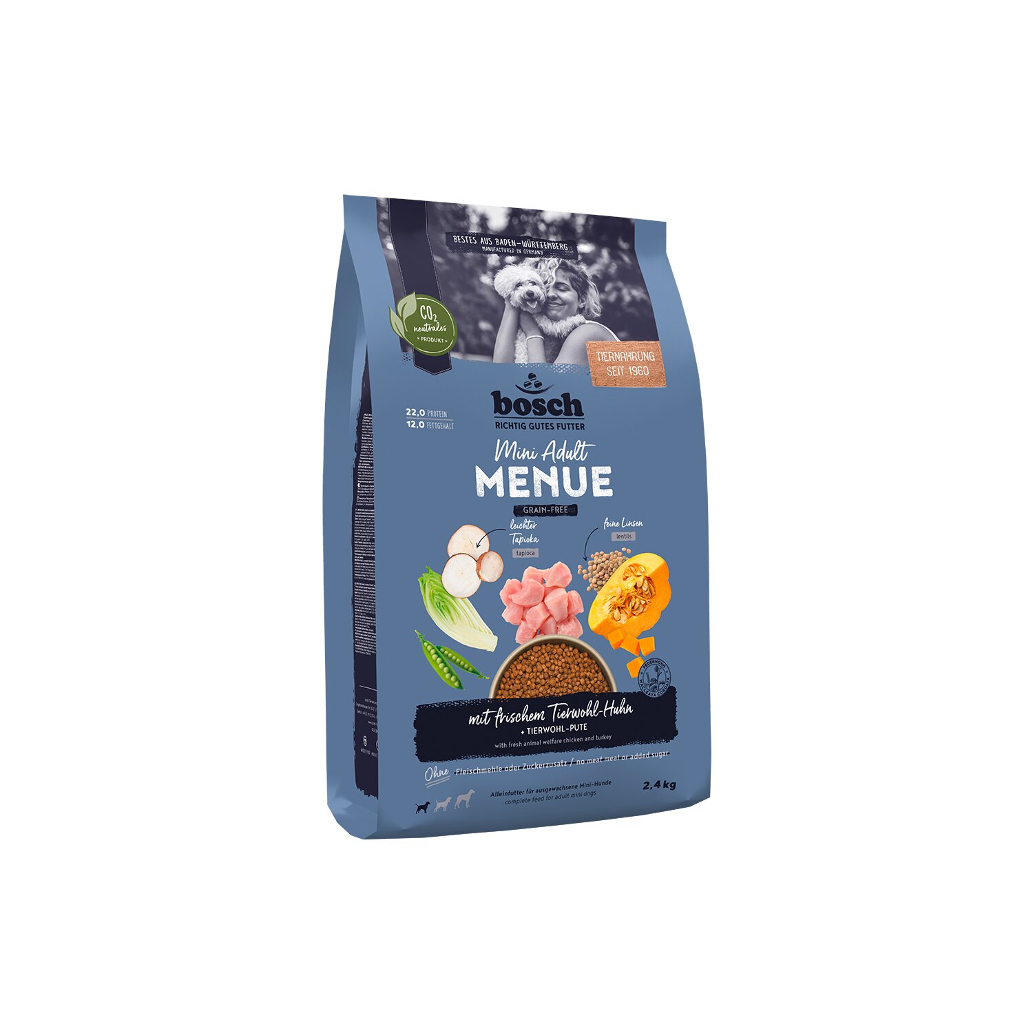 bosch HPC Menue Mini Adult - 2.4 kg - Huhn