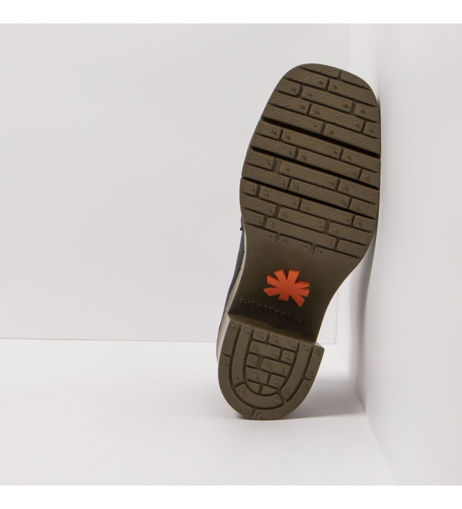 Sapatos Art Berna em couro preto - altura do salto: 9 cm -