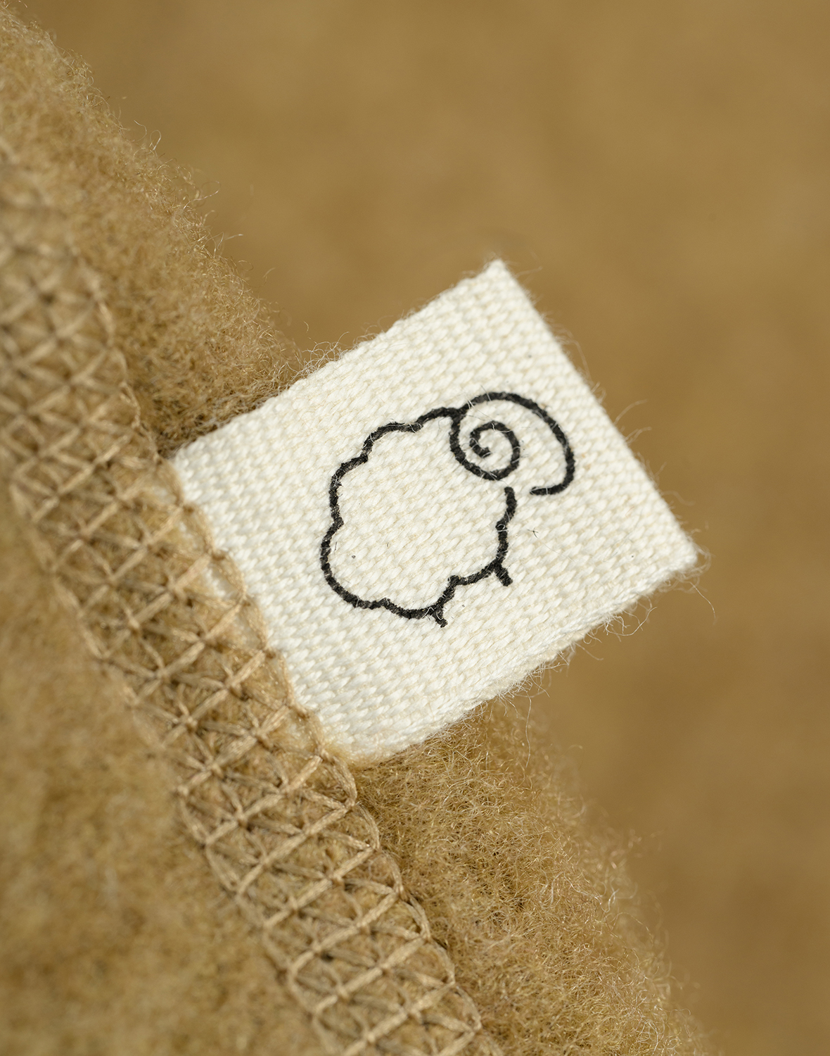 Fleecevest van merinowol voor baby's
