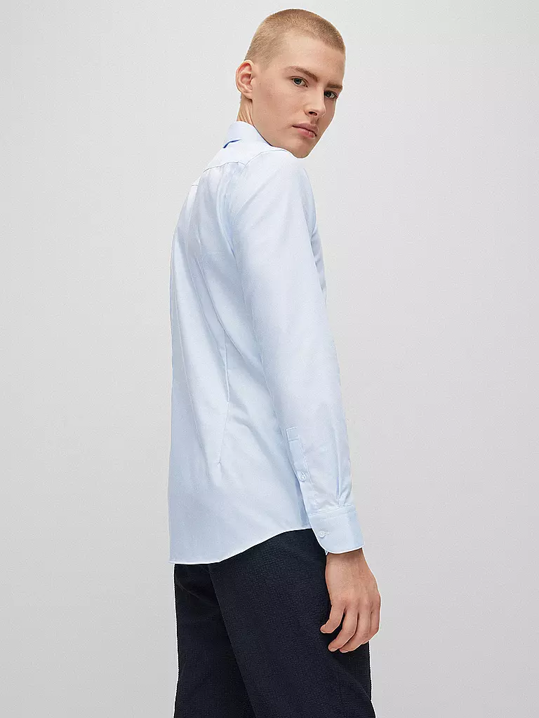 BOSS Hemd Slim Fit HANK hellblau