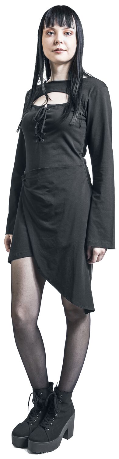 Endora - Robe | Chemical Black T-shirt manches longues