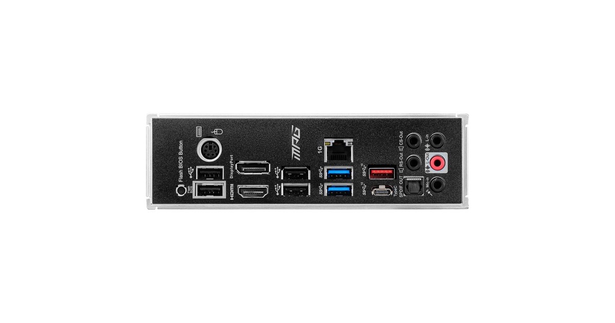 MSIMPG B550 GAMING PLUS socket AM4 moederbord  (Zwart, RAID, Gb-LAN, Sound, ATX)