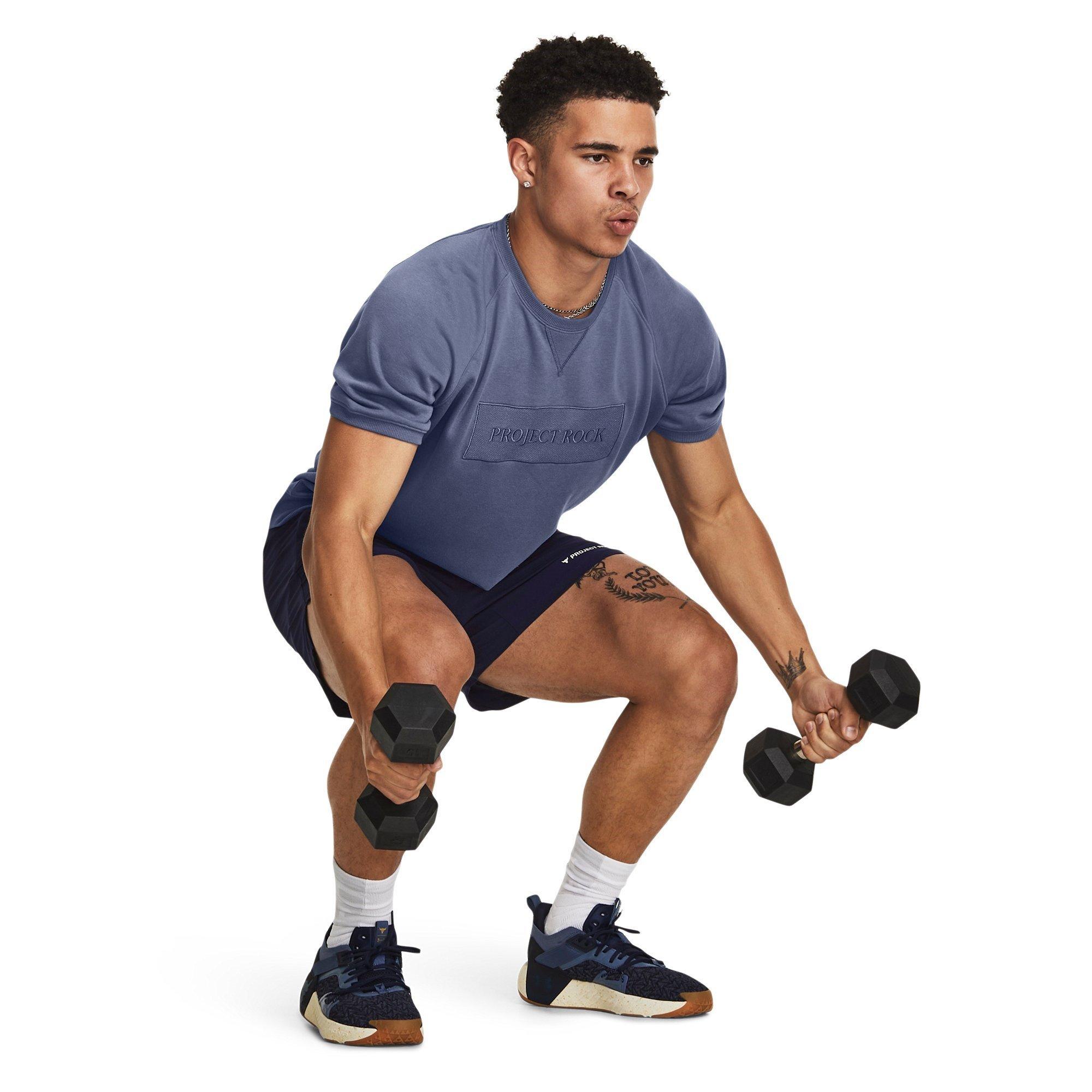Under Armour UA Project Rock Terry Gym Top Mens