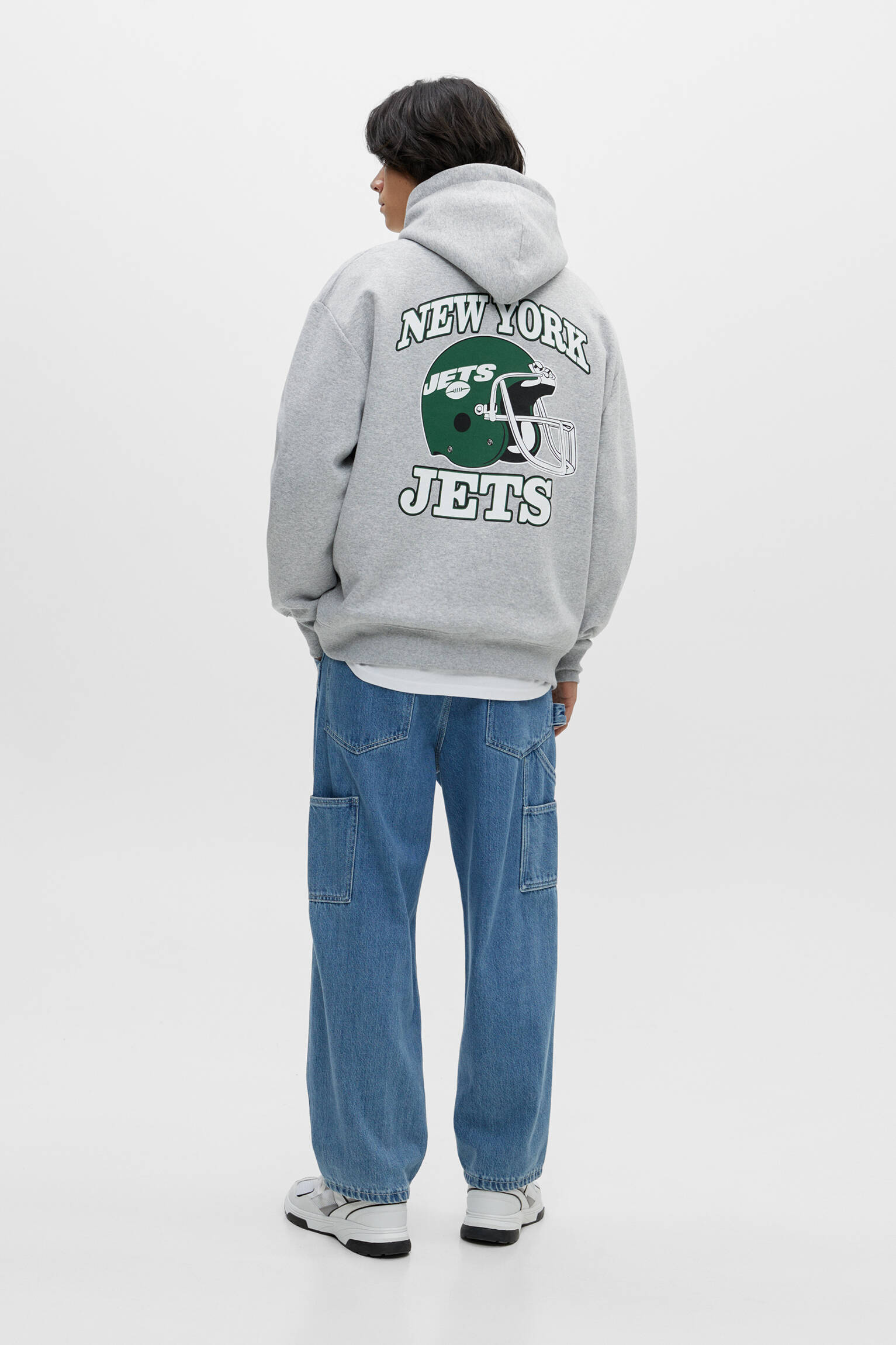 Moletom NFL New York Jets - Cinza Vigory