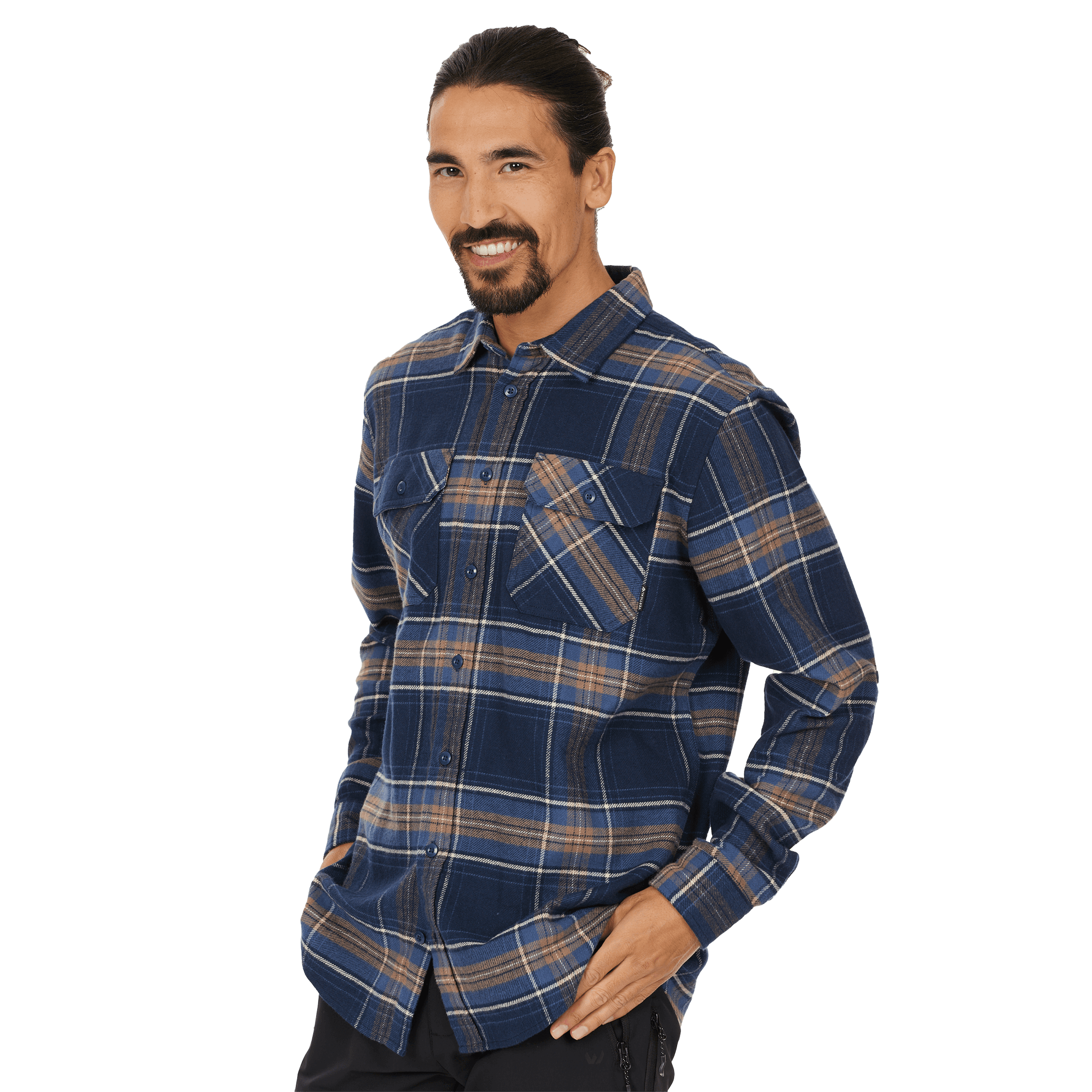 Vertical Jambam M Flannel Shirt - Fritid og bomull