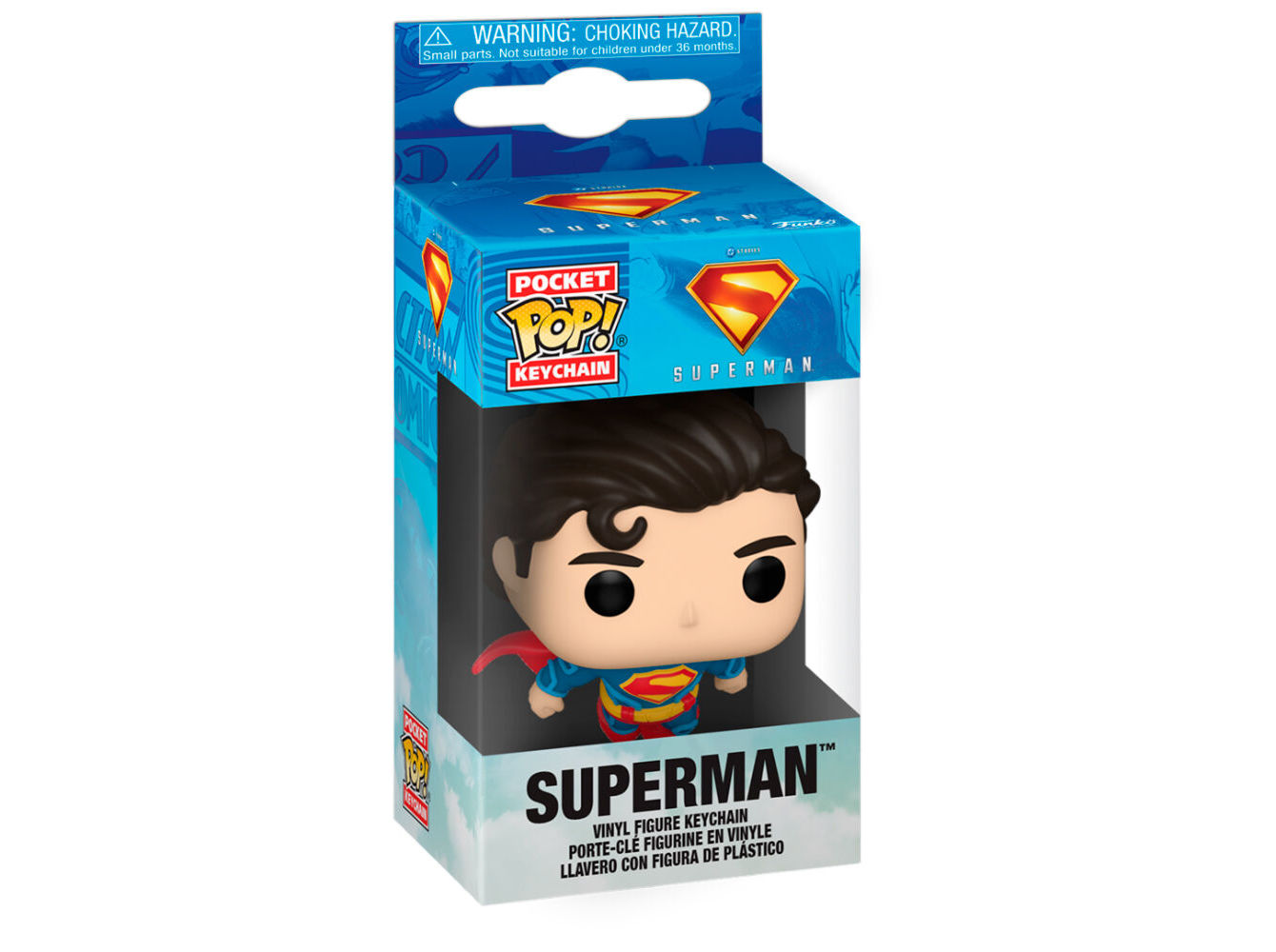 FIGURA FUNKO POP KEYCHAIN: SUPERMAN 2025- S