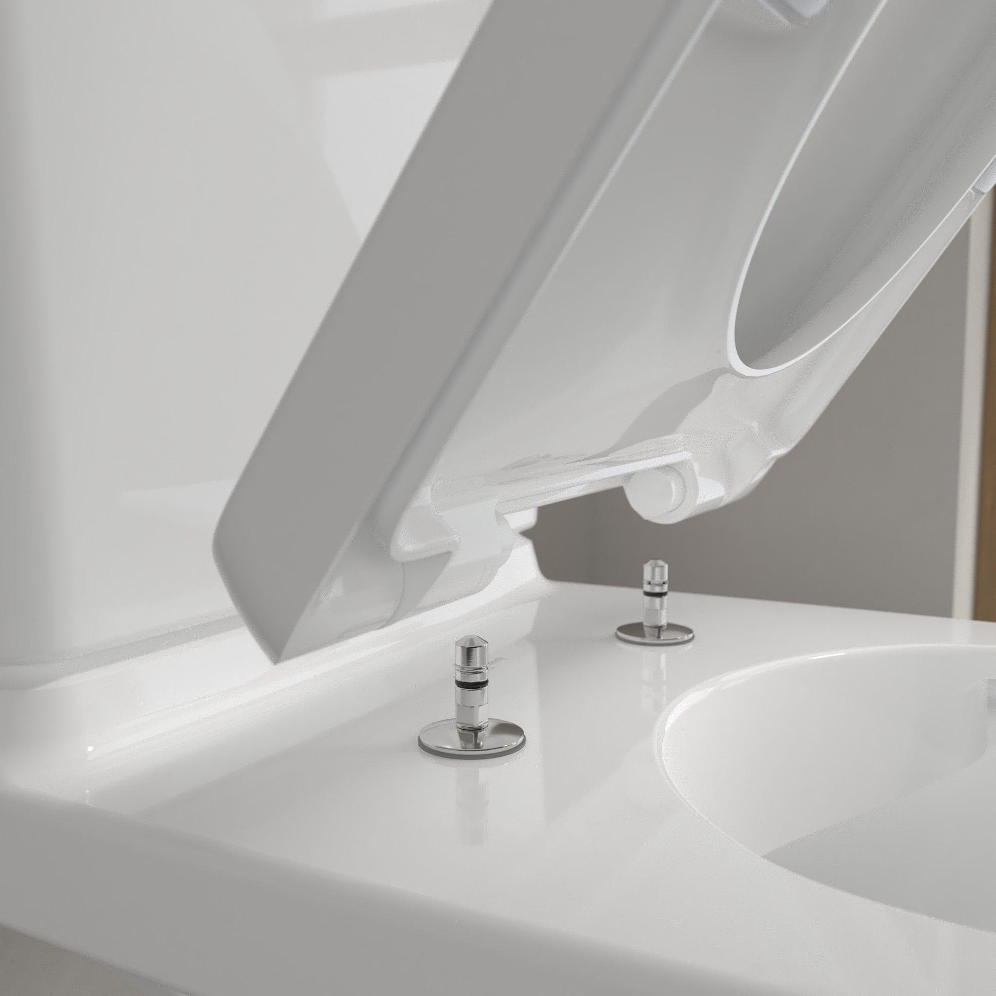 Villeroy & Boch O.novo randloos duoblok toilet PK wit glans