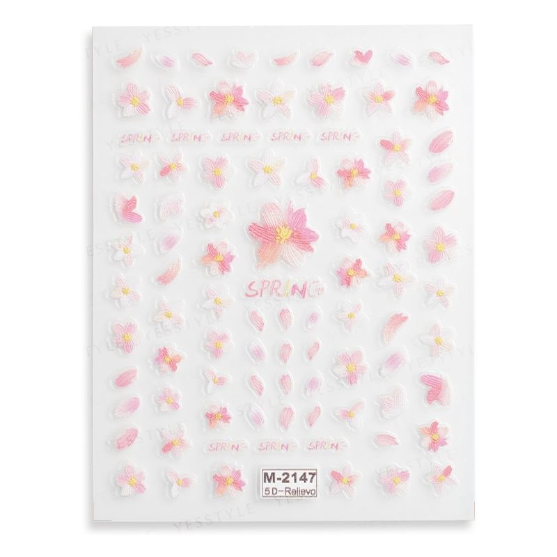MEKO - Reliëf Nagelstickers Sakura