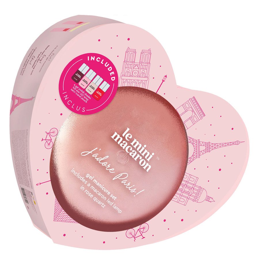 Le Mini Macaron Gel Manicure Kit Le Maxi J'adore Paris 30pcs