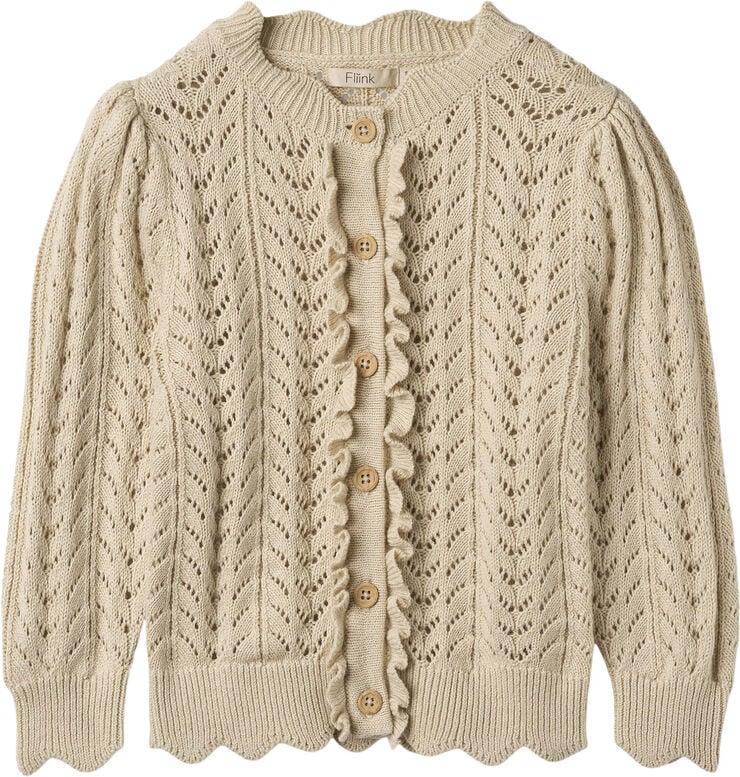 Fliink NOVA CARDIGAN Sandshell