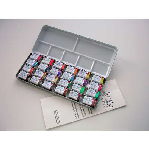 WHITE NIGHTS™ Extrafeine russische Künstler-Aquarellfarbe im Metallkasten