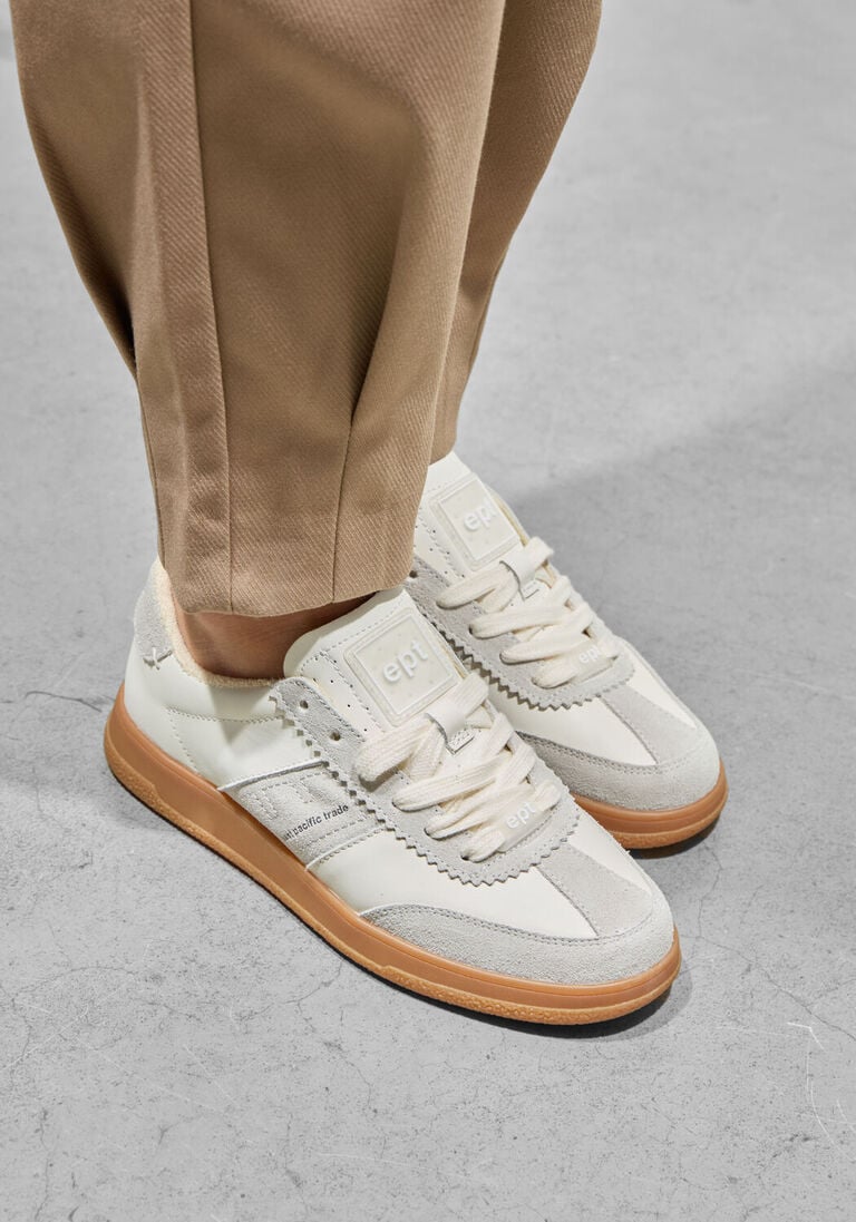 witte east pacific trade lage sneakers w santos