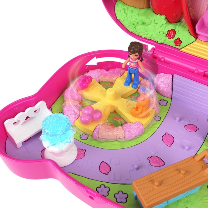 Polly Pocket - Erdbeer-Bärchen Schatulle
