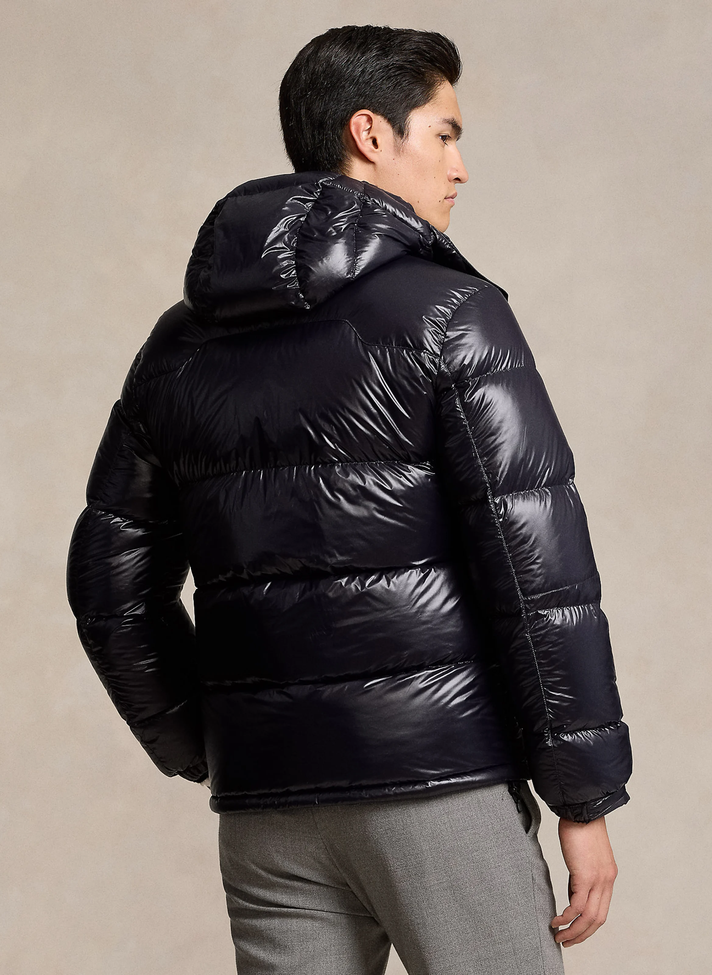 Doudoune en fibres recyclées | Noir