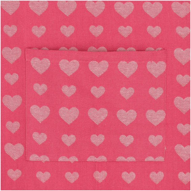 Blokker Schort Hartjes - Roze