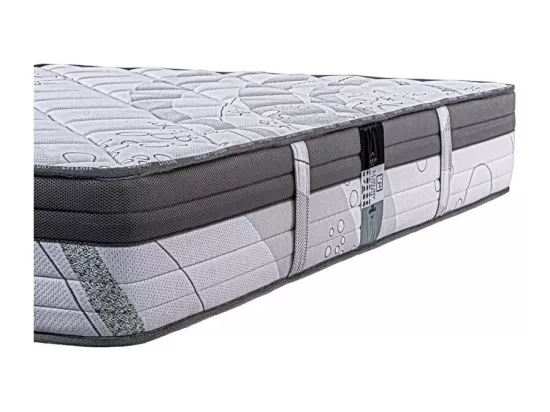 Matelas Relax (26cm), Ressorts Ensachés, Mousse Haute Densité, Indépendance du Couchage, Soutien ferme, Face été/hiver, 140x190cm