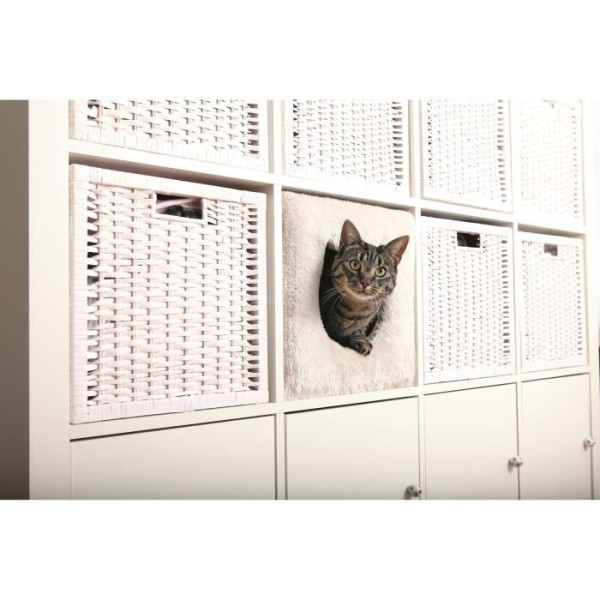 Grotte pour chat pour étagere de rangement forme de cube 44090