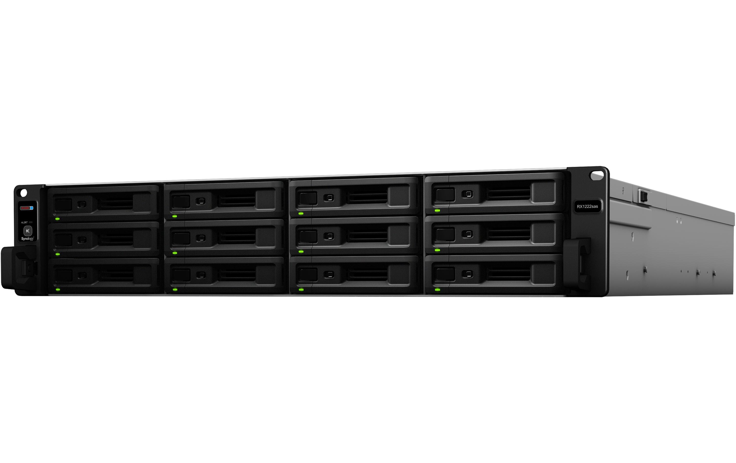 NAS-Erweiterungsgehäuse RX1222 sas 12-bay<br>NAS Expansionseinheit mit 12 Laufwerkschächten