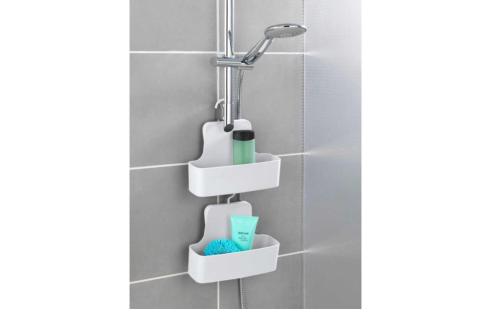 Duschmittelhalter Barcelona WeissDuschablage