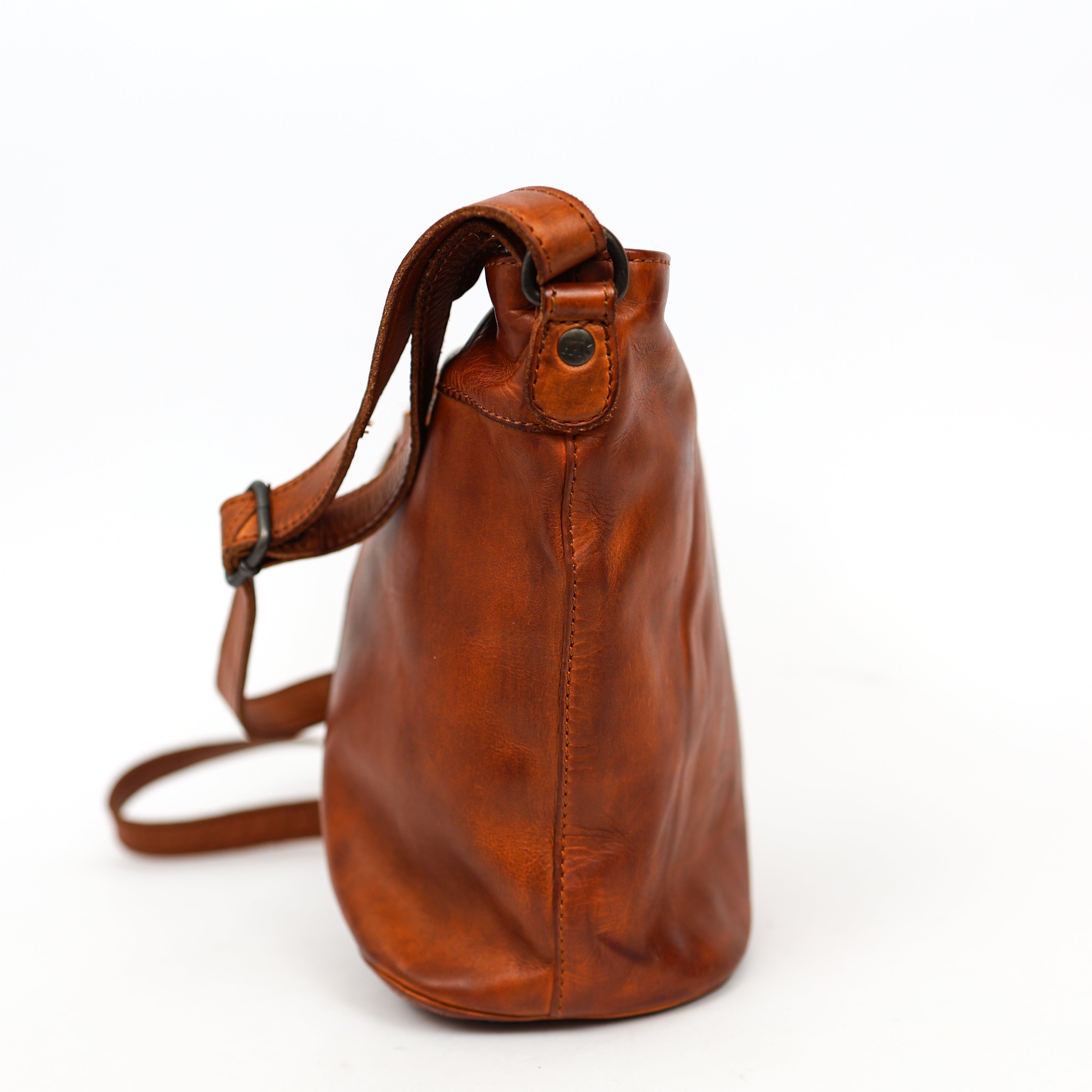 Schoudertas 'Suze' cognac Cognac