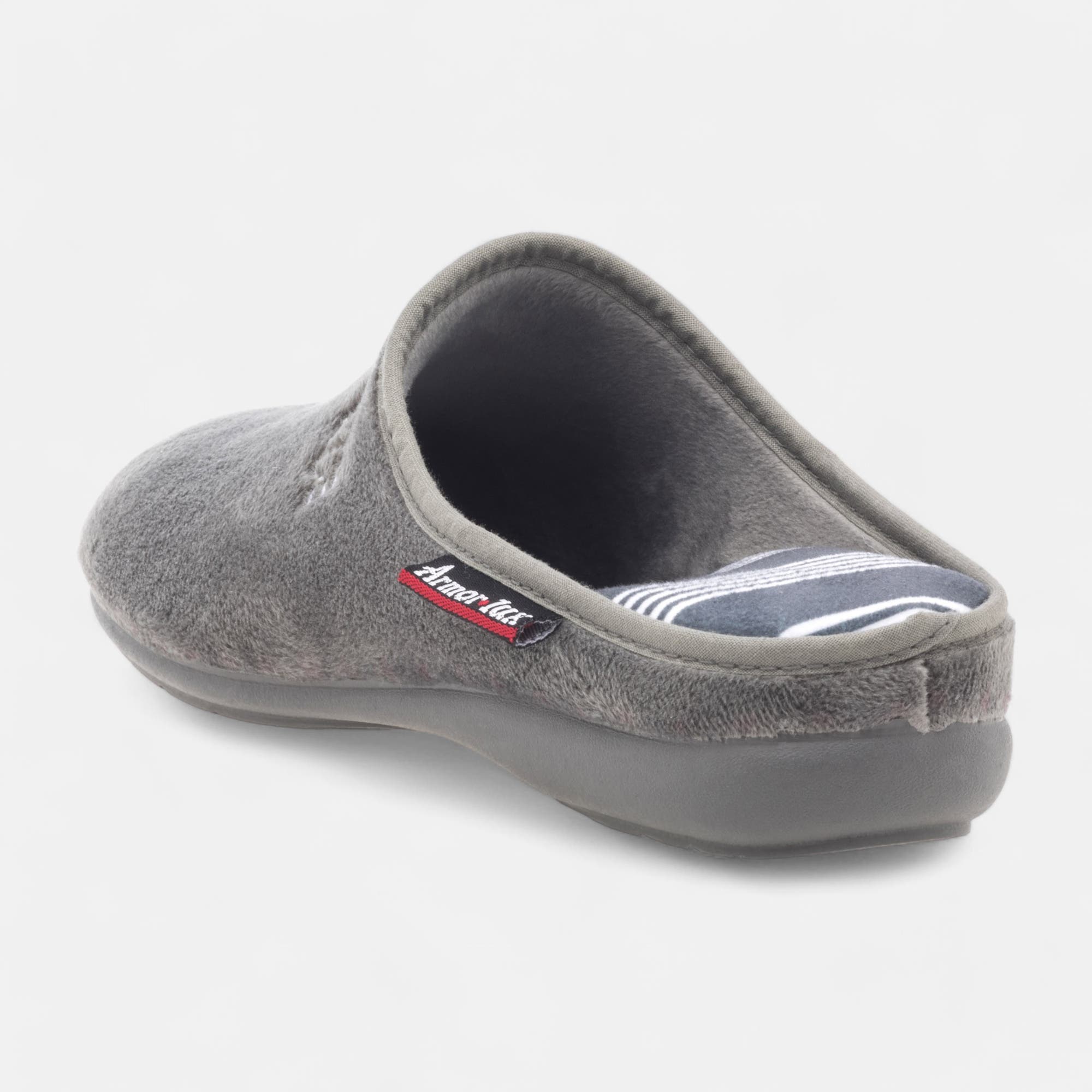 Pantoufles mules Femme gris