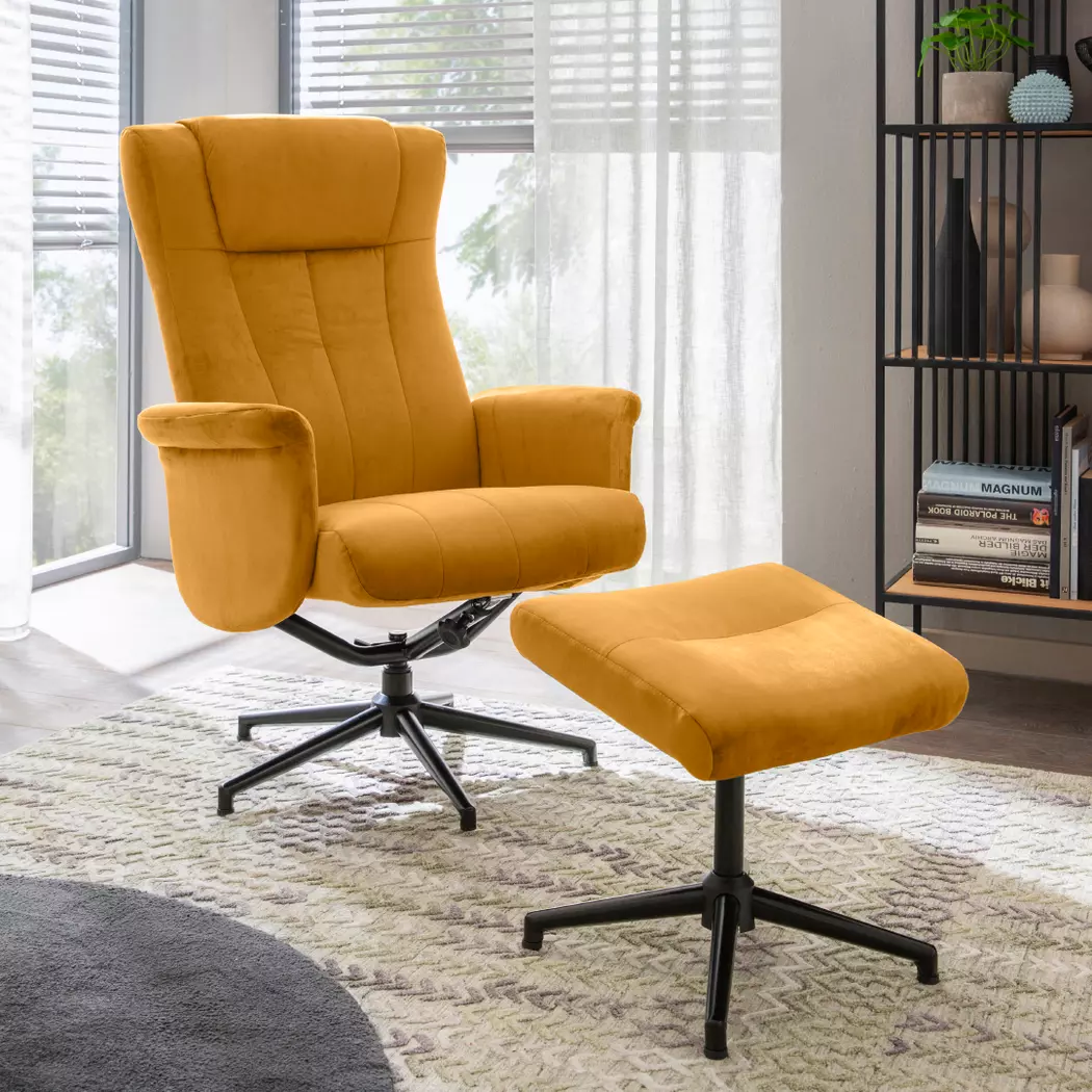Sessel mit Hocker Linz