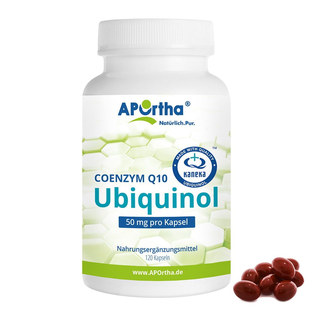 APOrtha® Kaneka Ubiquinol™ Coenzym Q10 Kapseln - 50 mg