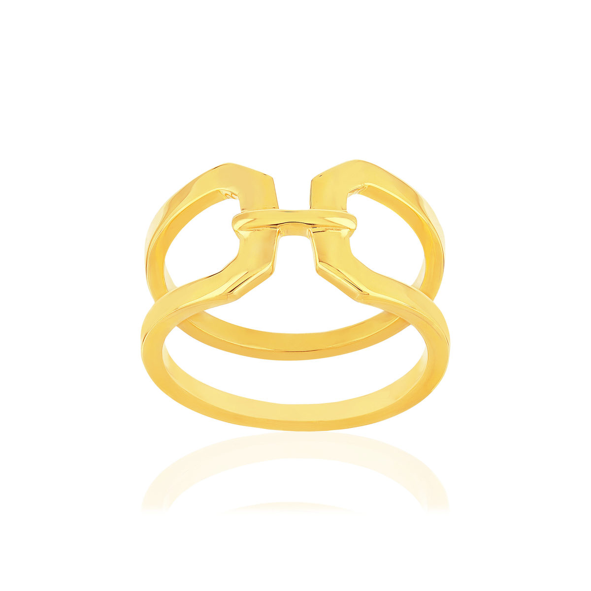 Bague plaqué or jaune