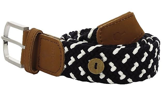 FAGUO - CEINTURE BELT SYN WOVEN MARINE STRIPPES
