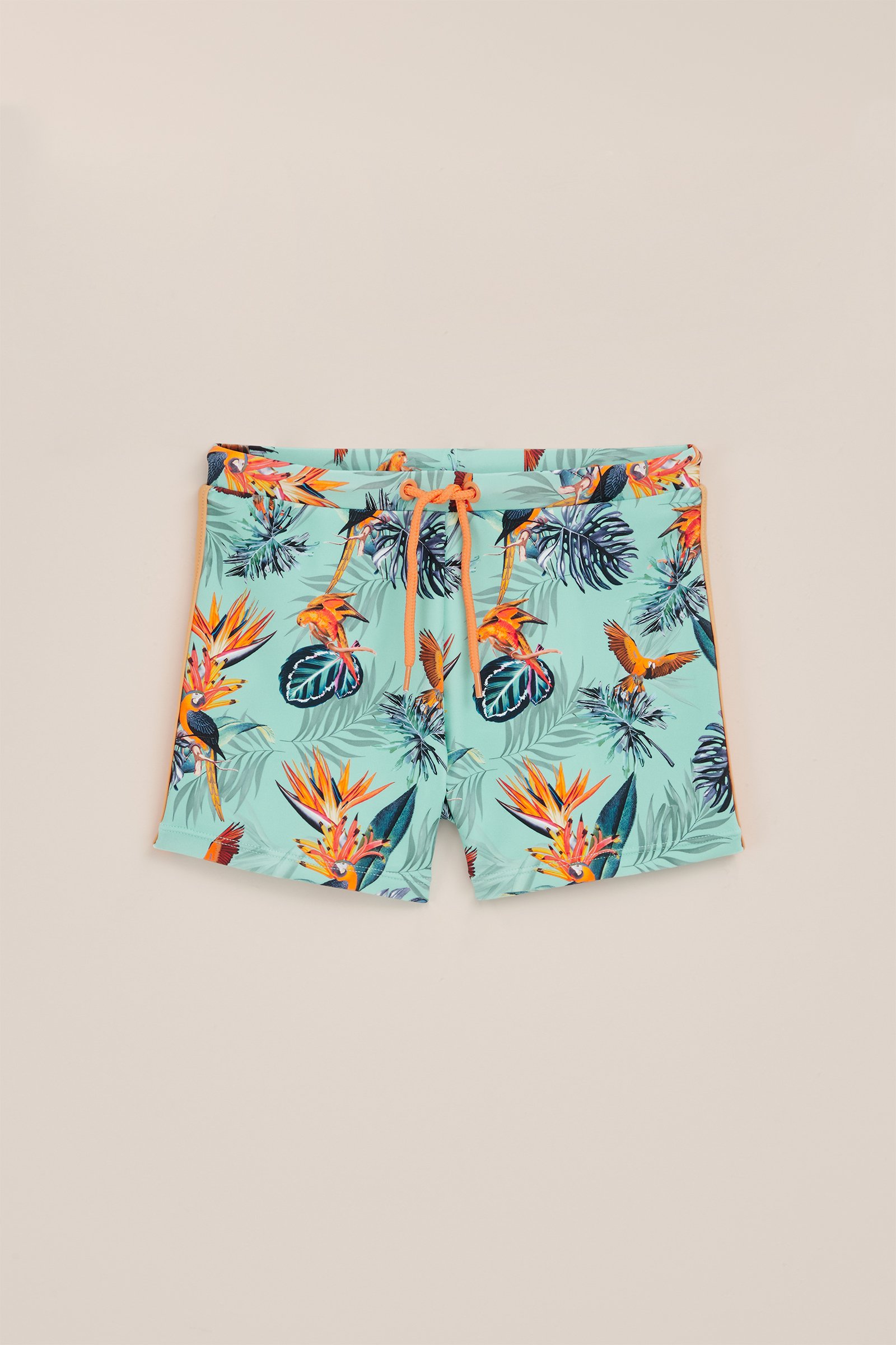 Jongens zwemtrunk met dessin WE Fashion Pastelblauw