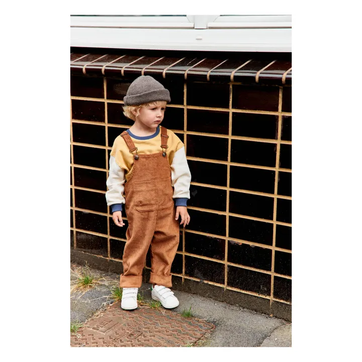 Frangin Frangine Salopette Velours Eliette | Camel