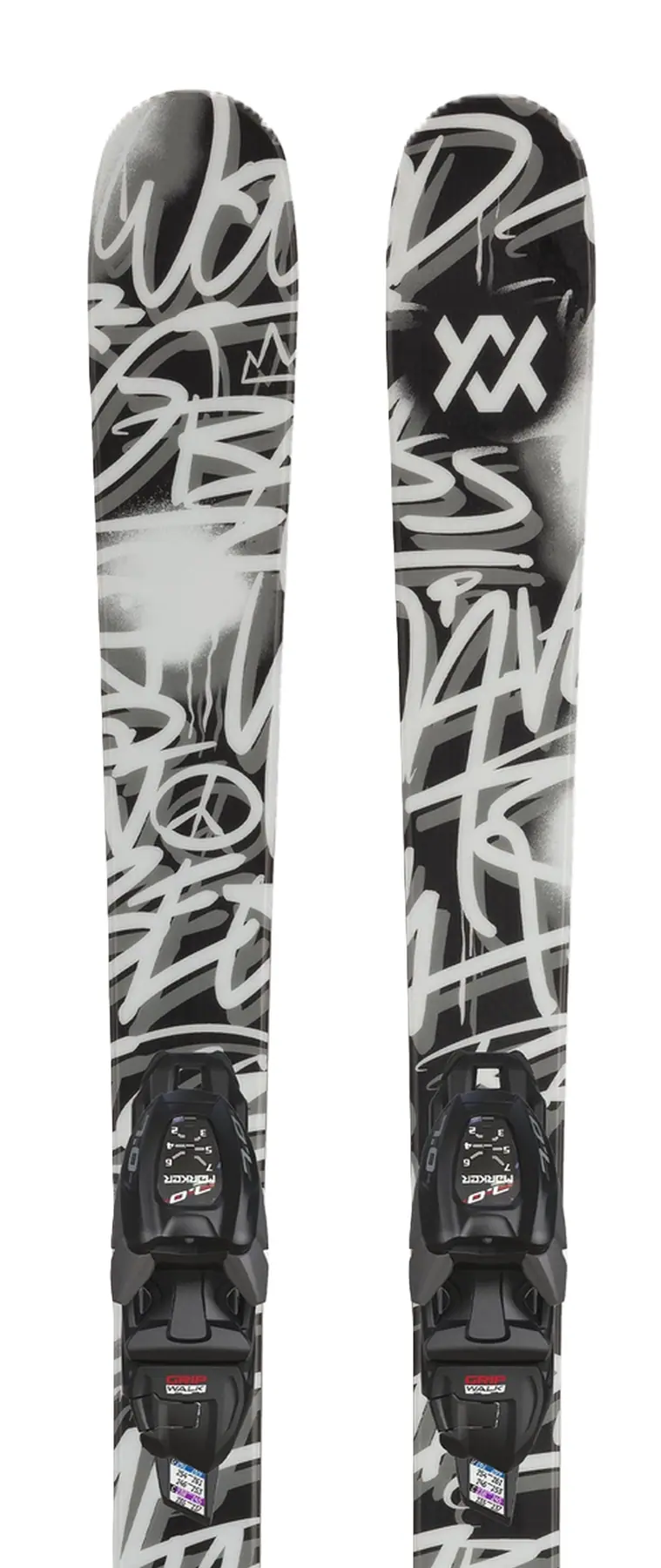 Völkl Revolt Junior + 7.0 VMotion JR Børneski - Ski Alpinski