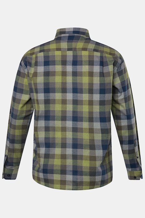 Men+ Karohemd, Langarm, Kentkragen, Comfort Fit, bis 8 XL