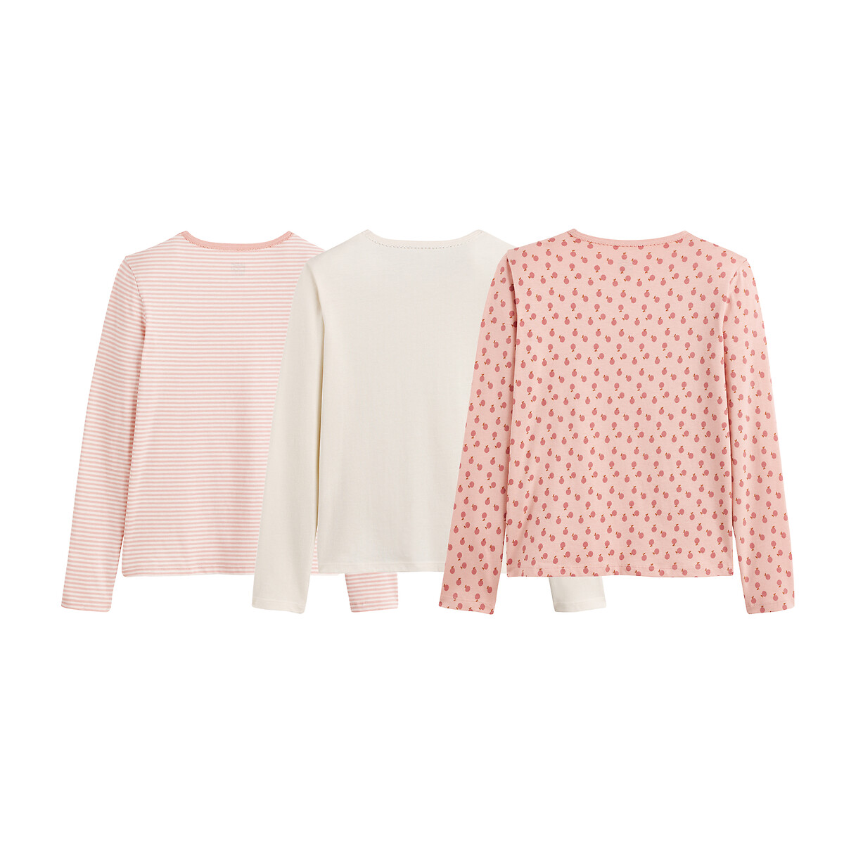 COLEÇÃO LA REDOUTE<br>Conjunto de 3 camisetas estampadas