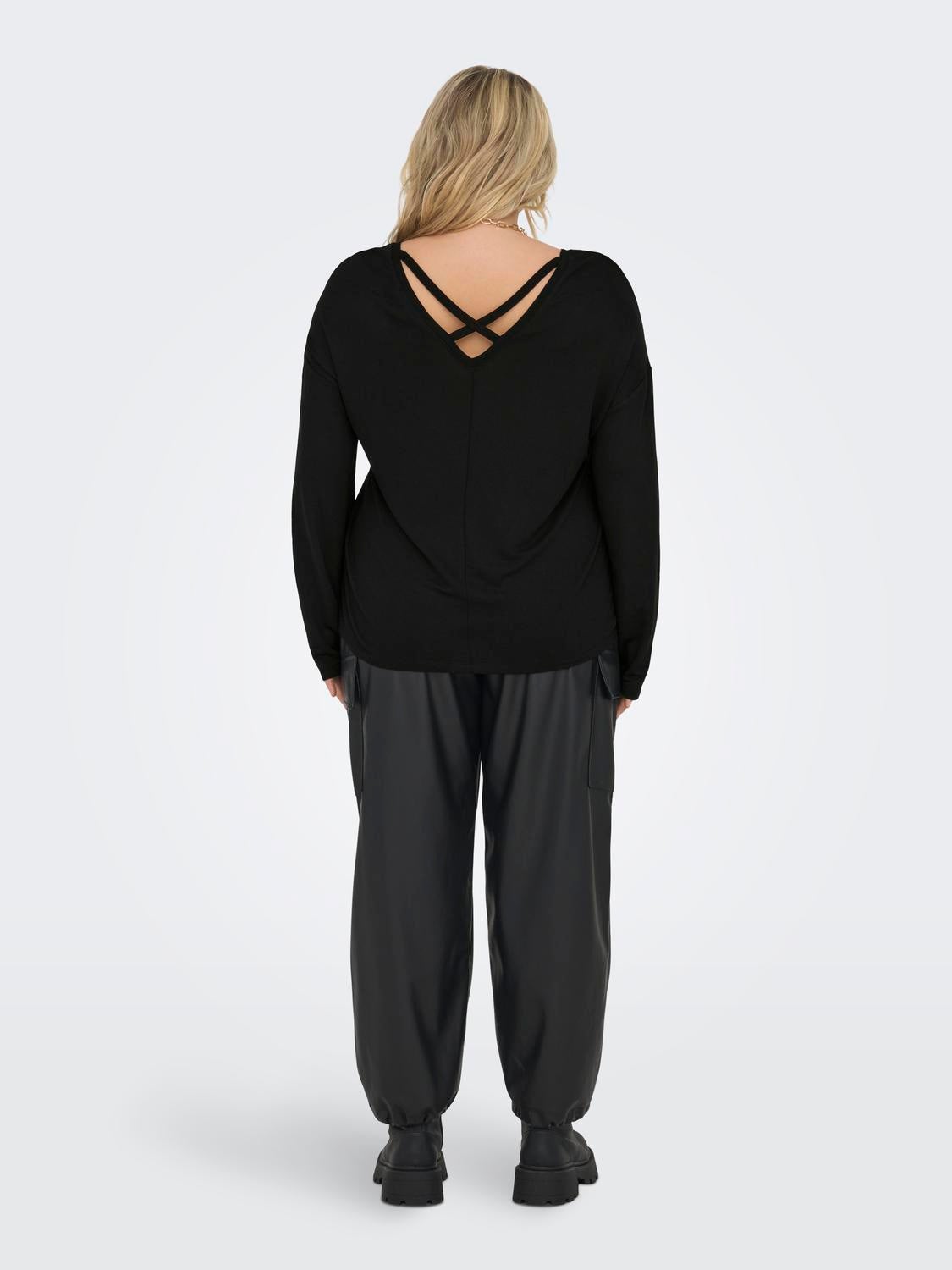CAROATLY Top Black