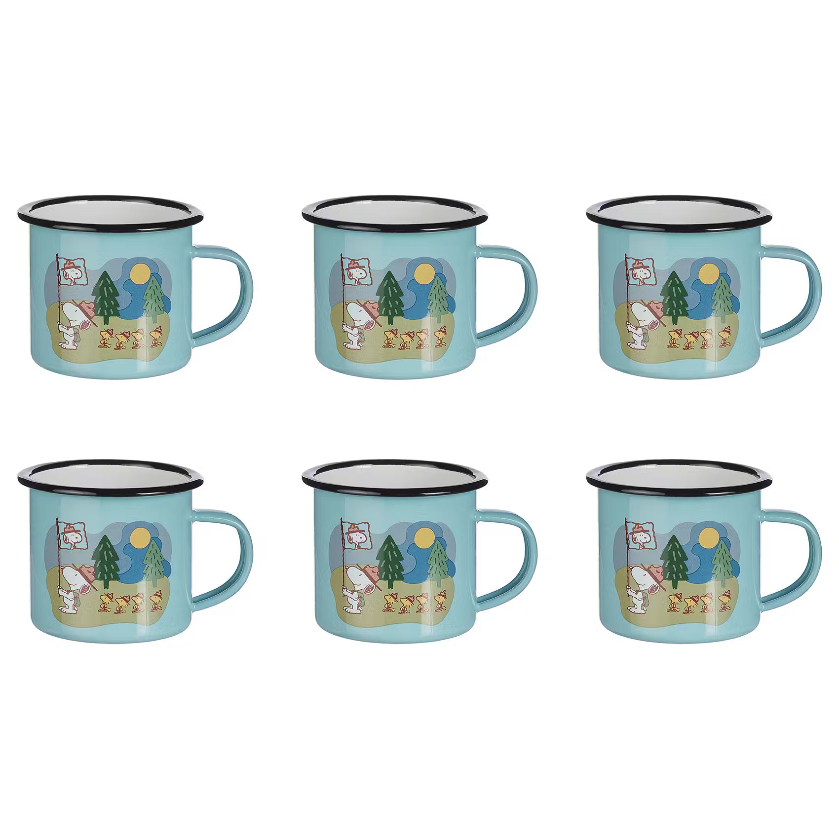 PEANUTS Tasse 6er-Set