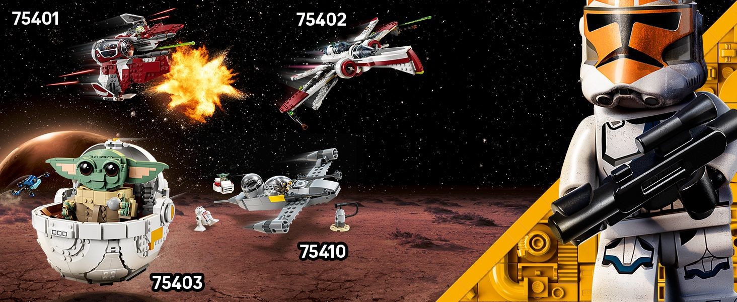 LEGO - Star Wars TM - ARC-170-stjernejager (75402)